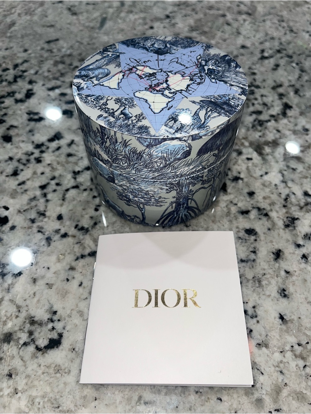 Dior Around the World Lacquered Box with Reusable Cotton Pads Limited Edition